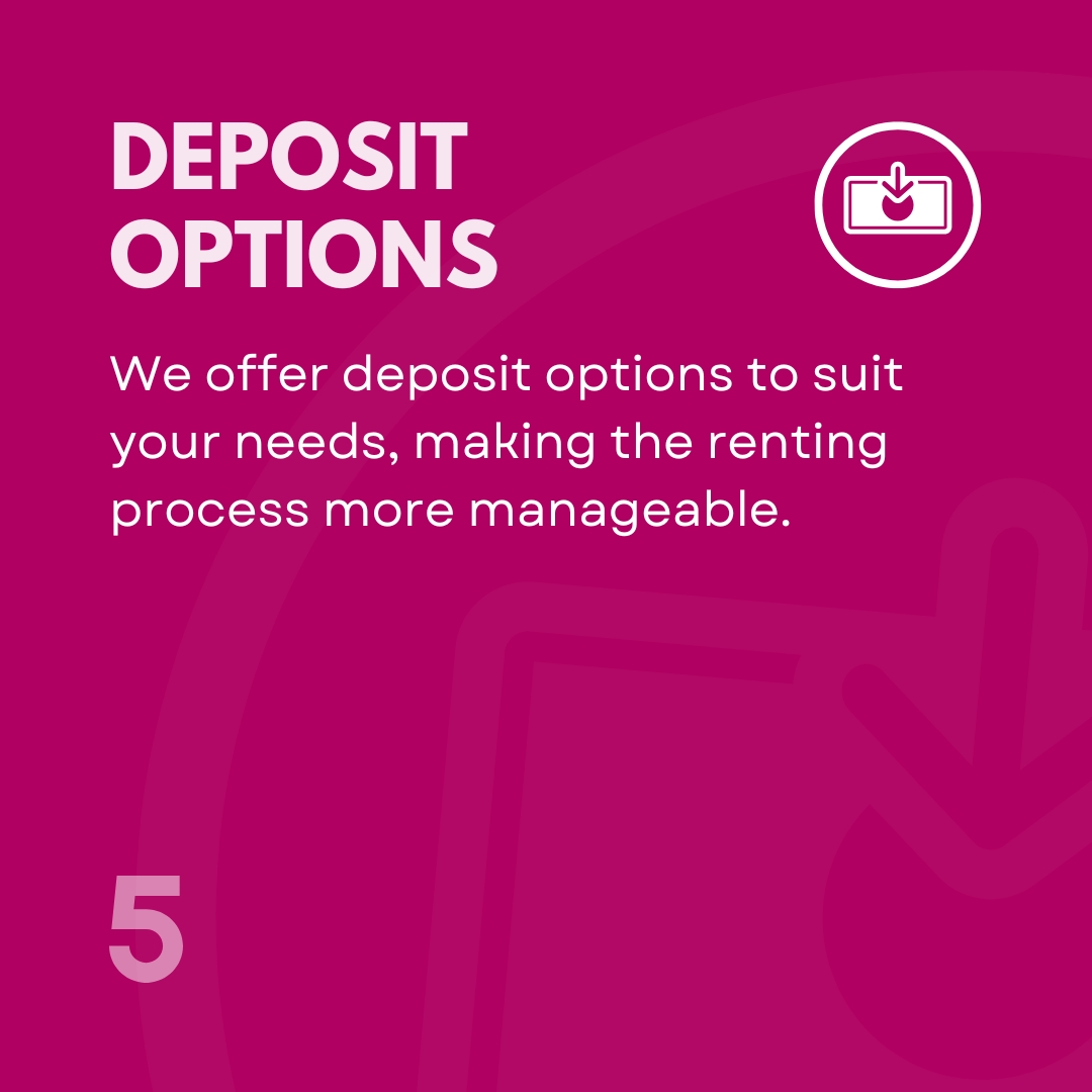 Deposit options